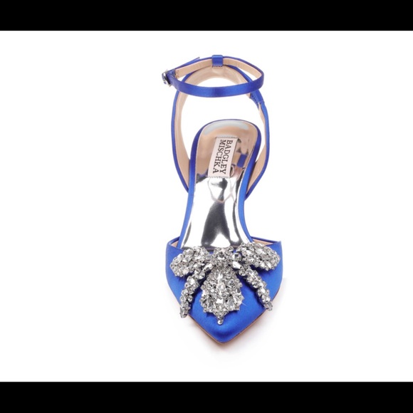 Badgley Mischka Shoes - Badgley mischka size 8, blue wedding shoes Badgley Mischka Shoes - Badgley mischka size 8, blue wedding shoes